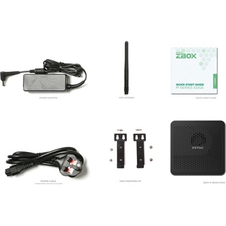 Zotac ZBOX edge MI351 UCFF Ultra Compact barebone desktop számítógép
