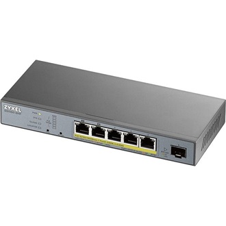 Zyxel GS1350-6HP CCTV PoE switch 60W