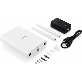 Zyxel NWA55BE 4-Stream Dual-Radio BE5100 kültéri Dual-Band Wi-Fi PoE access point IP55