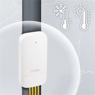 Zyxel POE12-3PD 1Gb/s Ethernet Quad RJ45 PoE extender
