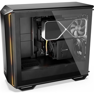 be quiet! Dark Base 701 táp nélküli ablakos Mid Tower számítógépház fekete