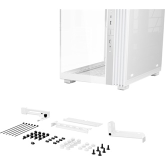 be quiet! LIGHT BASE 600 DX táp nélküli ablakos Mid Tower számítógépház fehér