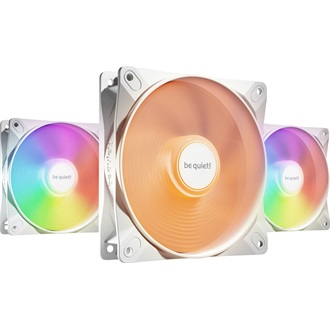 be quiet! LIGHT WINGS LX 120mm high-speed White Triple-Pack rendszerhűtő ventilátor kit fehér