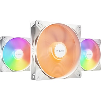 be quiet! LIGHT WINGS LX 140mm White Triple-Pack rendszerhűtő ventilátor kit fehér