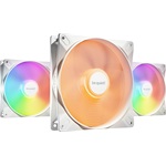 be quiet! LIGHT WINGS LX 140mm high-speed White Triple-Pack rendszerhűtő ventilátor kit fehér