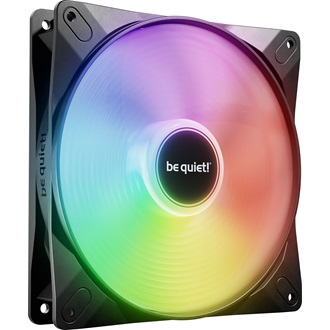 be quiet! LIGHT WINGS LX 140mm high-speed rendszerhűtő ventilátor fekete