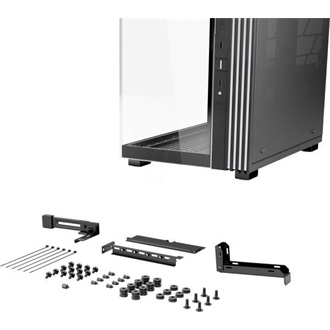be quiet! Light Base 600 DX táp nélküli ablakos Mid Tower számítógépház fekete
