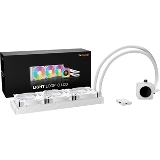 be quiet! Light Loop IO LCD processzor vízhűtő fehér
