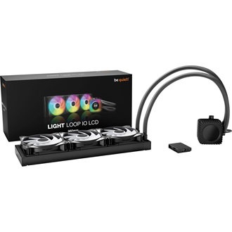be quiet! Light Loop IO LCD processzor vízhűtő fekete