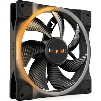 be quiet! Light Wings 140mm rendszerhűtő ventilátor fekete
