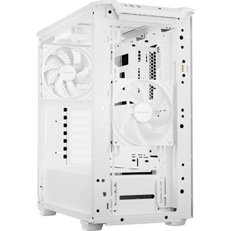 be quiet! PURE BASE 501 DX táp nélküli ablakos Mid Tower számítógépház fehér
