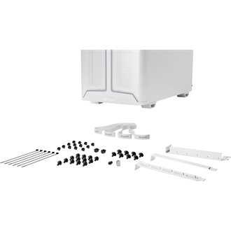 be quiet! PURE BASE 501 DX táp nélküli ablakos Mid Tower számítógépház fehér