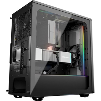 be quiet! Pure Base 501 DX táp nélküli ablakos Mid Tower számítógépház fekete