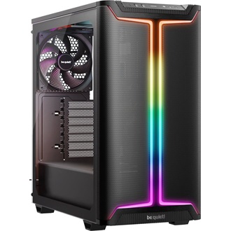 be quiet! Pure Base 501 DX táp nélküli ablakos Mid Tower számítógépház fekete