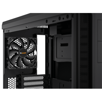 be quiet! PURE BASE táp nélküli Mid Tower számítógépház fekete