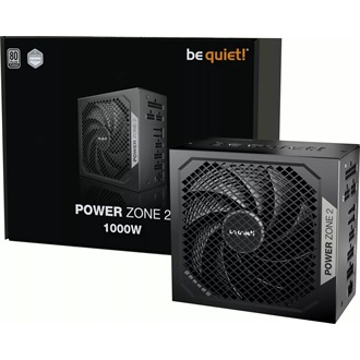 be quiet! Power Zone 2 ATX desktop tápegység 1000W 80+ Platinum BOX
