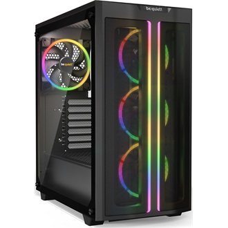 be quiet! Pure Base 500 FX táp nélküli ablakos Mid Tower számítógépház fekete