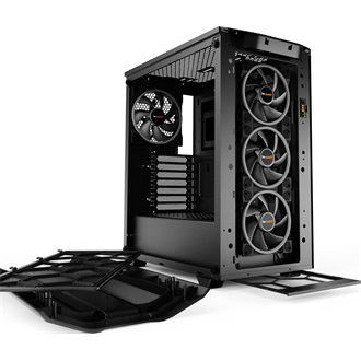 be quiet! Pure Base 500 FX táp nélküli ablakos Mid Tower számítógépház fekete