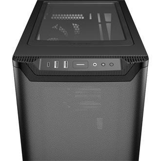 be quiet! Pure Base 501 Airflow Window táp nélküli ablakos Mid Tower számítógépház fekete