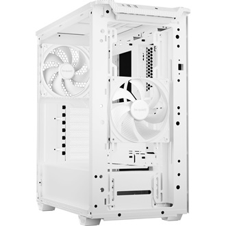 be quiet! Pure Base 501 Airflow táp nélküli Mid Tower számítógépház fehér