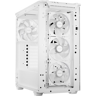 be quiet! Pure Base 501 LX táp nélküli ablakos Mid Tower számítógépház fehér