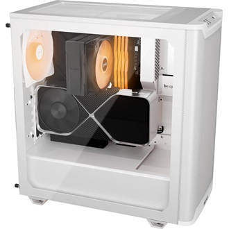 be quiet! Pure Base 501 LX táp nélküli ablakos Mid Tower számítógépház fehér