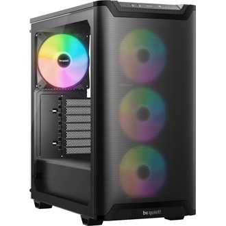 be quiet! Pure Base 501 LX táp nélküli ablakos Mid Tower számítógépház fekete