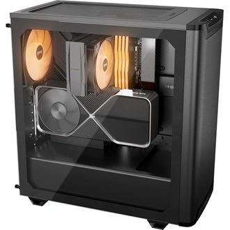 be quiet! Pure Base 501 LX táp nélküli ablakos Mid Tower számítógépház fekete