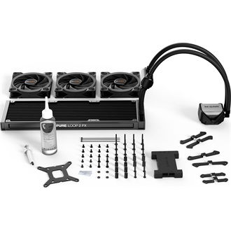 be quiet! Pure Loop 2 FX processzor vízhűtő  fekete
