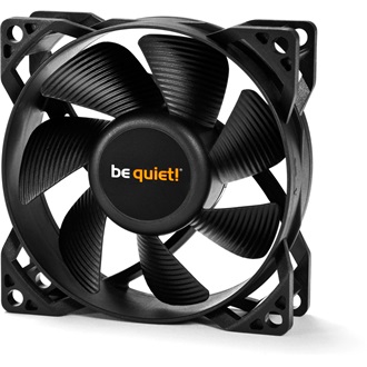 be quiet! Pure Wings 2 80mm rendszerhűtő ventilátor fekete
