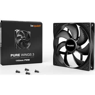 be quiet! Pure Wings 3 rendszerhűtő ventilátor fekete