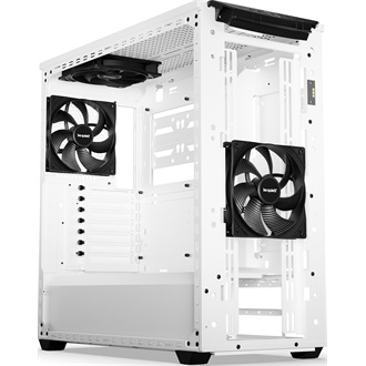 be quiet! Shadow Base 800 DX táp nélküli ablakos Mid Tower számítógépház fehér