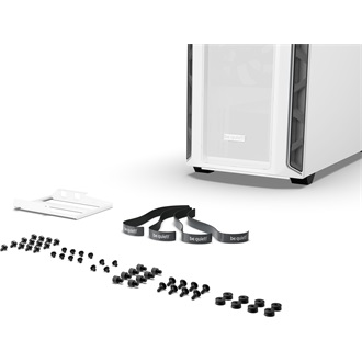 be quiet! Shadow Base 800 DX táp nélküli ablakos Mid Tower számítógépház fehér