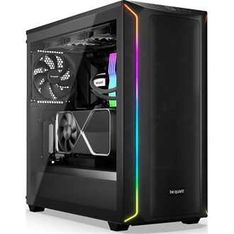 be quiet! Shadow Base 800 DX táp nélküli ablakos Mid Tower számítógépház fekete