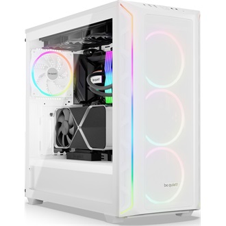 be quiet! Shadow Base 800 FX táp nélküli ablakos Mid Tower számítógépház fehér