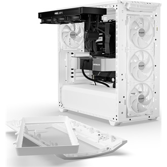 be quiet! Shadow Base 800 FX táp nélküli ablakos Mid Tower számítógépház fehér
