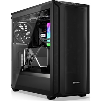 be quiet! Shadow Base 800 táp nélküli ablakos Full Tower számítógépház fekete