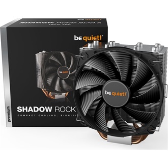 be quiet! Shadow Rock Slim 2 processzor hűtő szürke-fekete