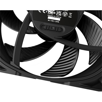 be quiet! Silent Wings Pro 4 120mm rendszerhűtő ventilátor fekete