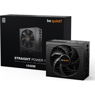 be quiet! Straight Power 12 ATX silent desktop tápegység 1000W 80+ Platinum BOX