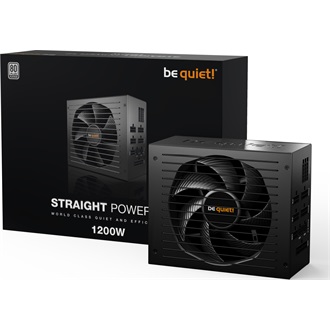 be quiet! Straight Power 12 ATX silent desktop tápegység 1200W 80+ Platinum BOX