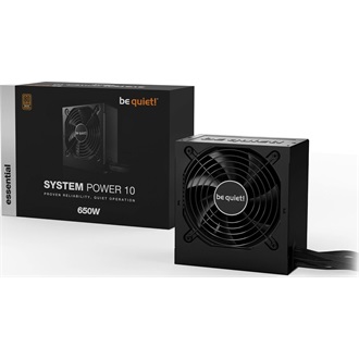 be quiet! System Power 10 ATX desktop tápegység 650W 80+ Bronze BOX