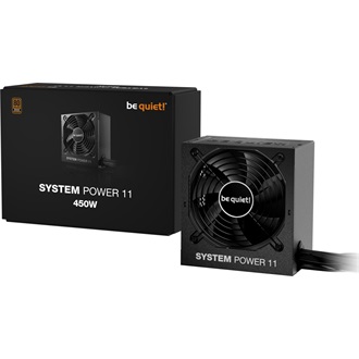 be quiet! System Power 11 ATX desktop tápegység 450W 80+ Bronze BOX