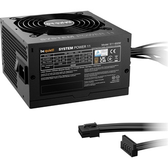 be quiet! System Power 11 ATX desktop tápegység 650W 80+ Bronze BOX