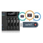 exFAT külső meghajtók kezelése ASUSTOR NAS-on