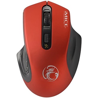 iMICE E/G-1800 optikai vezeték nélküli egér piros