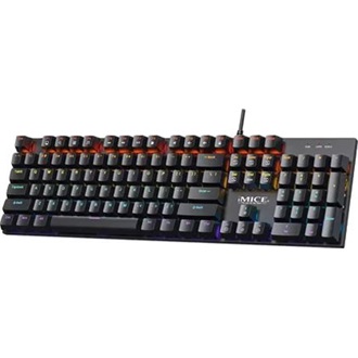 iMICE GK-600 USB magyar gaming mechanikus billentyűzet fekete