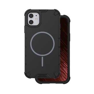 iPhone 11 GIGAPACK Defender műanyag telefonvédő ütésállóság, MagSafe, FEKETE