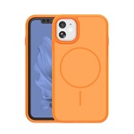 iPhone 11 GIGAPACK Szilikon telefonvédő műanyag hátlap, MagSafe, NARANCSSÁRGA