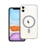 iPhone 11 Gigapack szilikon telefonvédő ütésállóság, MagSafe, ÁTLÁTSZÓ